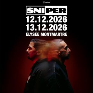Sniper en concert Elysée Montmartre le 13 décembre 2026