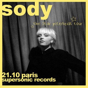 Sody en concert au Supersonic Records en 2024