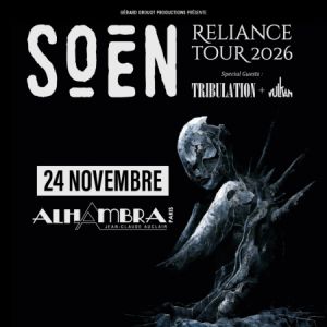 Soen Concert Alhambra Paris 2026