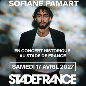 Sofiane Pamart en concert Stade de France en avril 2027