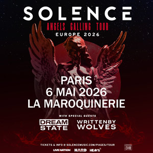 Solence en concert La Maroquinerie en mai 2026