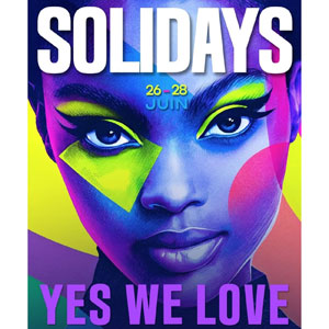 Solidays 2026 - Hippodrome de Longchamp, du 26 au 28 juin 2026