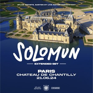 Solomun en concert aux jardins du Chateau de Chantilly