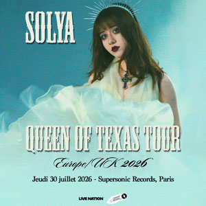 Solya Concert Supersonic Records Paris 2026