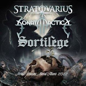 Sonata Arctica + Stratovarius + Sortilege Le Bataclan jeudi 26 octobre 2023