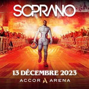 Soprano en concert à l'Accor Arena en décembre 2023