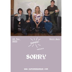 Sorry en concert au Petit Bain en février 2023