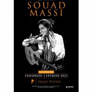 Souad Massi en concert à la Salle Pleyel en 2023