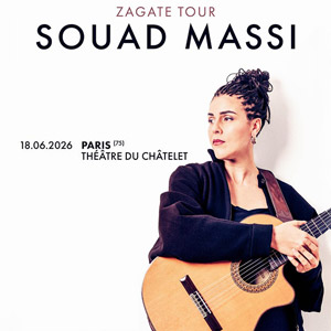 Souad Massi en concert Théâtre du Châtelet en juin 2026