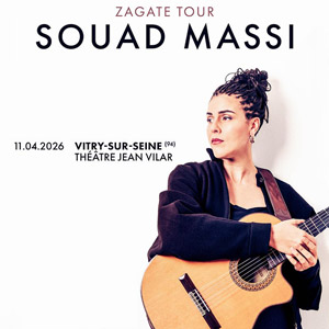 Souad Massi en concert Théâtre Jean-Vilar en avril 2026