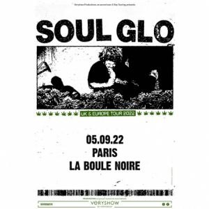 Soul Glo en concert à La Boule Noire en septembre 2022