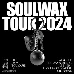 Soulwax en concert à l'Elysée Montmartre en janvier 2024