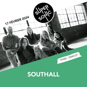 Southall en concert au Supersonic Records le 17 février 2024