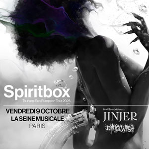 Spiritbox Concert à La Seine Musicale Boulogne-Billancourt 2026