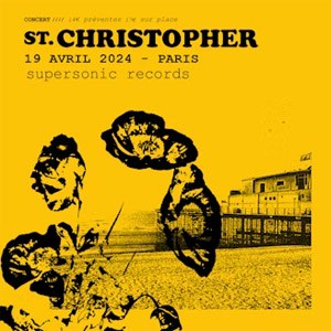 St Christopher en concert au Supersonic Records en avril 2024