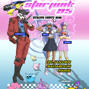 Starjunk 95 en concert Badaboum en janvier 2026