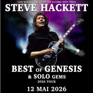 Steve Hackett en concert Salle Pleyel en mai 2026