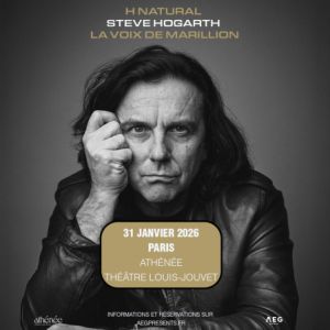 Steve Hogarth en concert Athénée Théâtre Louis-Jouvet en janvier 2026