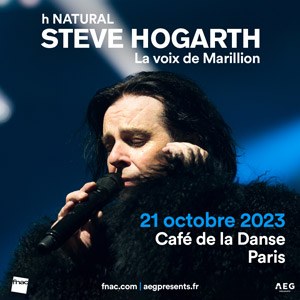 Steve Hogarth en concert au Café de la Danse