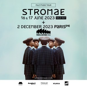 Billets Stromae Paris La Défense Arena - Nanterre 2 décembre 2023