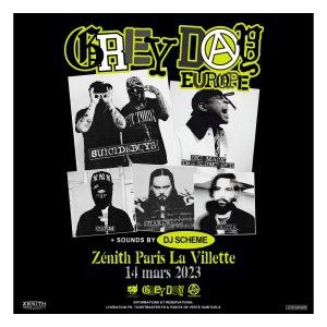 Suicideboys en concert au Zénith de Paris en mars 2023