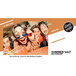Summer Salt en concert Supersonic en mai 2026