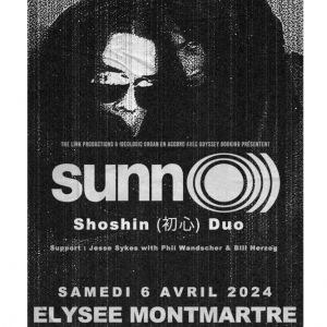 Sunn O))) en concert à l'Elysée Montmartre en avril 2024