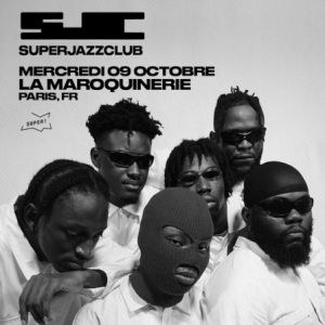 Superjazzclub en concert à La Maroquinerie en 2024