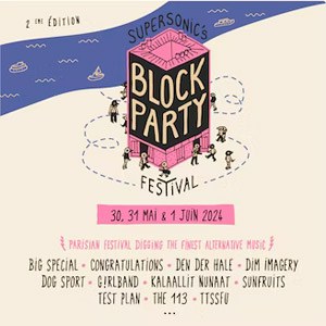 Supersonic's Block Party Festival 2024