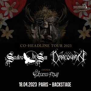 Swallow The Sun / Draconian + Shores Of Null au Backstage By the Mill en 2023