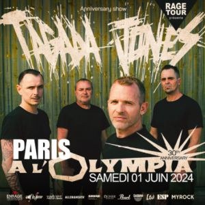 Tagada Jones en concert à L'Olympia en juin 2024