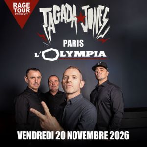 Tagada Jones en concert L'Olympia en novembre 2026