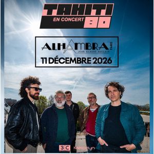 Tahiti 80 Concert Alhambra Paris 2026