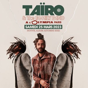 Taïro & The Family Band en concert à L'Olympia en 2023