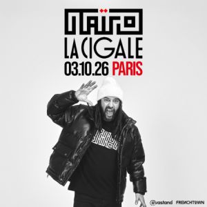 Taïro en concert La Cigale le 3 octobre 2026