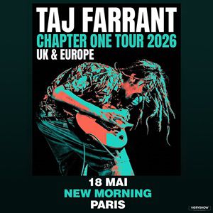 Taj Farrant Concert New Morning Paris 2026