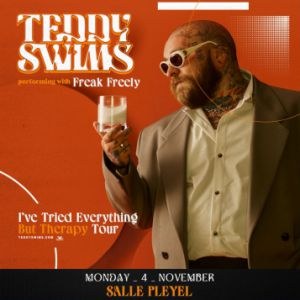 Teddy Swims en concert à la Salle Pleyel en 2024