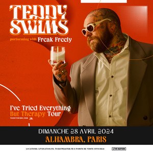 Teddy Swims en concert l'Alhambra en avril 2024