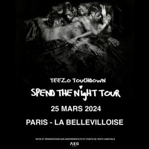 Teezo Touchdown en concert à La Bellevilloise en mars 2024