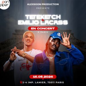 Tété Ketch + Emilio Lacass Concert Pan Piper Paris 2026