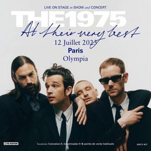 The 1975 en concert à L'Olympia en juillet 2023