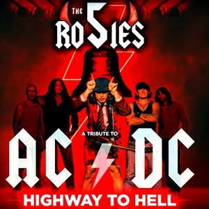 The 5 Rosies - Tribute To AC/DC en concert à La Cigale