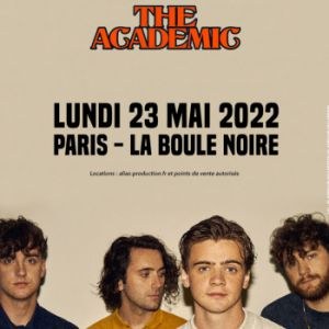 The Academic en concert à La Boule Noire en mai 2022