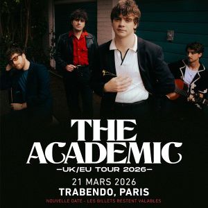 The Academic en concert Le Trabendo le 21 mars 2026