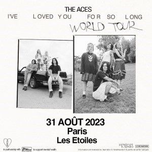 The Aces en concert Les Étoiles le 31 août 2023