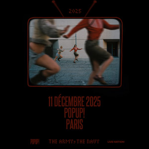 The Army, The Navy en concert Pop Up! le 11 décembre 2025