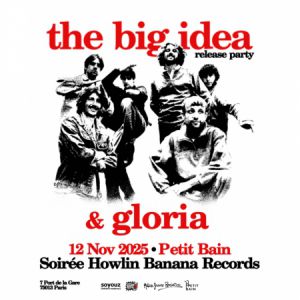 The Big Idea en concert Petit Bain le 12 novembre 2025