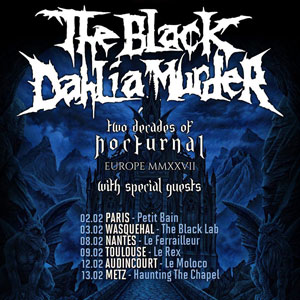 The Black Dahlia Murder Concert Petit Bain Paris 2027