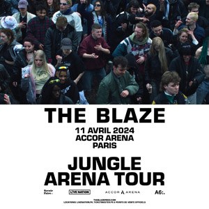 The Blaze en concert à l'Accor Arena avril 2024