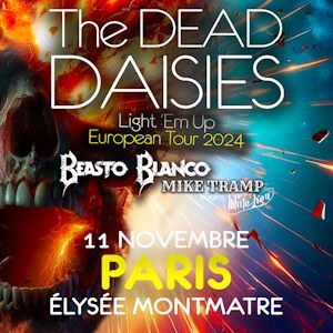 The Dead Daisies en concert à l'Elysée Montmartre en 2024